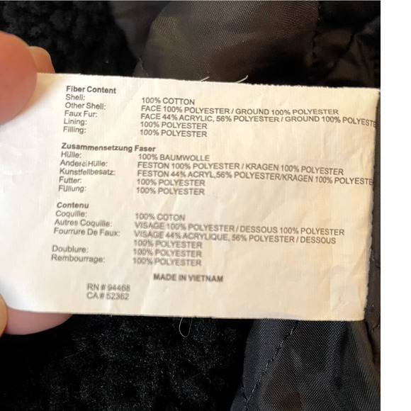 Halifax Traders Coat Womens Small S Gray Military Style Cotton Lined Outerwear - Picture 10 of 12